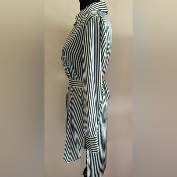 Zara women’s striped tunic shirt. Size Medium - Picture 4 of 7